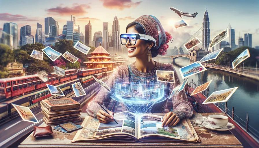 Augmented Reality Meets Postcards: The Future of Travel Souvenirs
