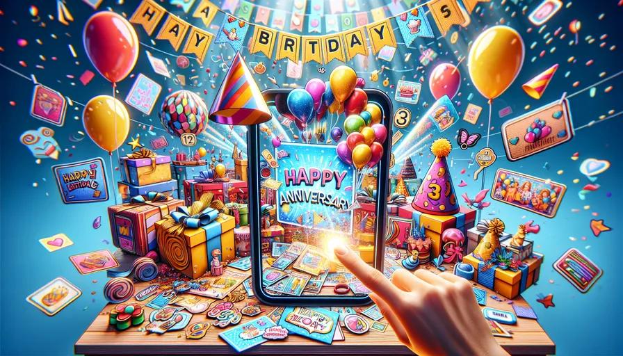 AR Postcards for Special Occasions: Birthdays, Anniversaries, and More
