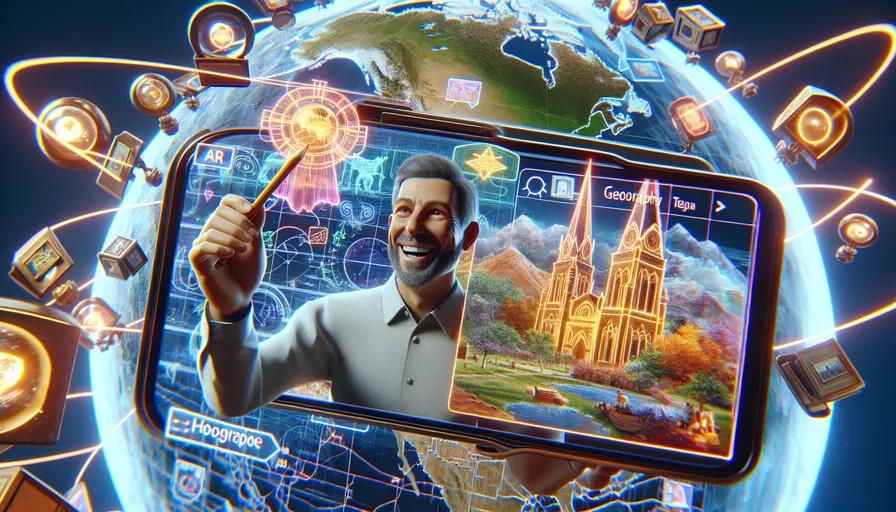 AR Postcards in Education: Bringing Geography and History to Life