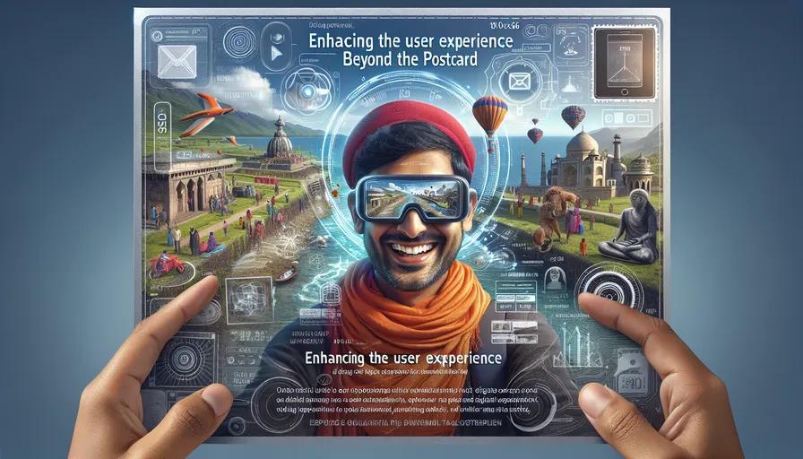 Postcardes' AR App: Enhancing the User Experience Beyond the Postcard